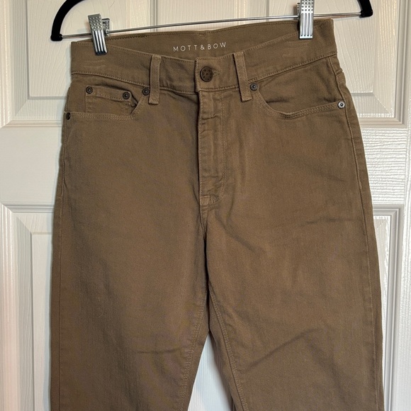 Mott & Bow men’s tan skinny fit jeans size 28x32 - Picture 1 of 10